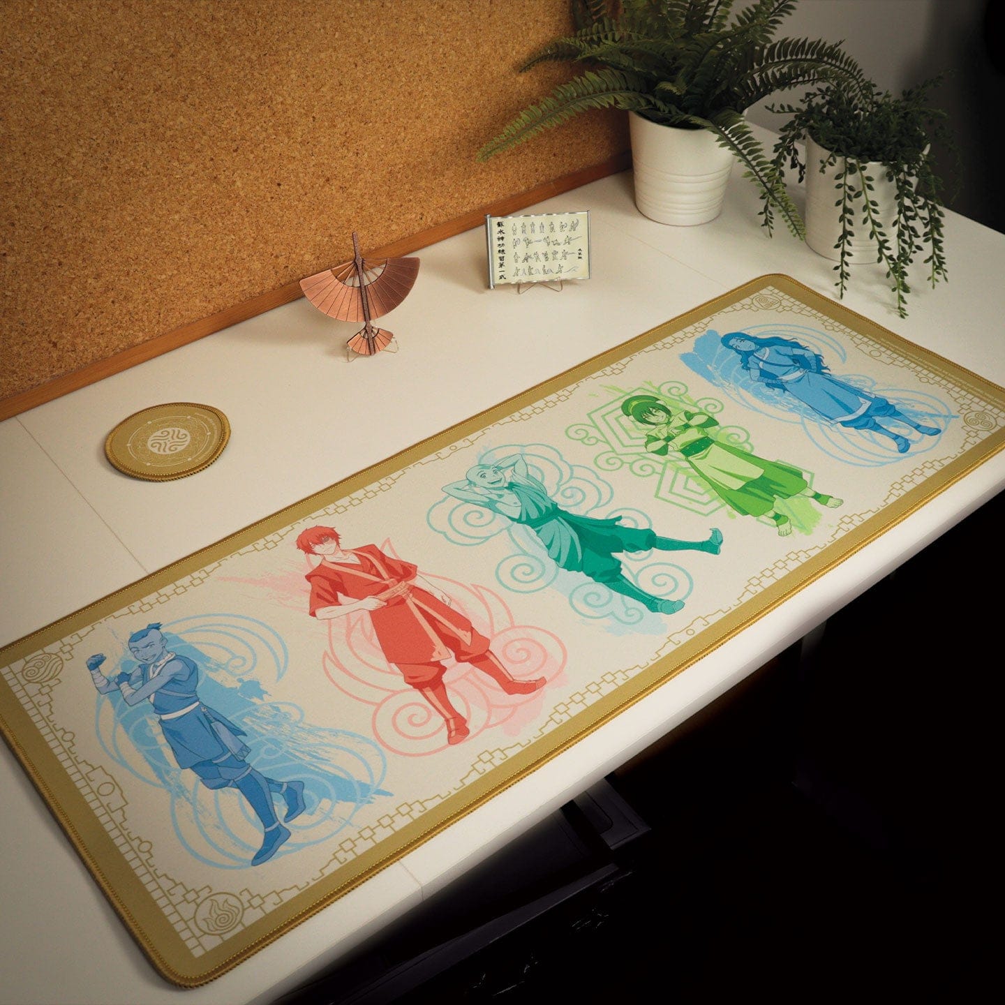 Avatar: The Last Airbender – Elements Desk Pad & Coaster Set