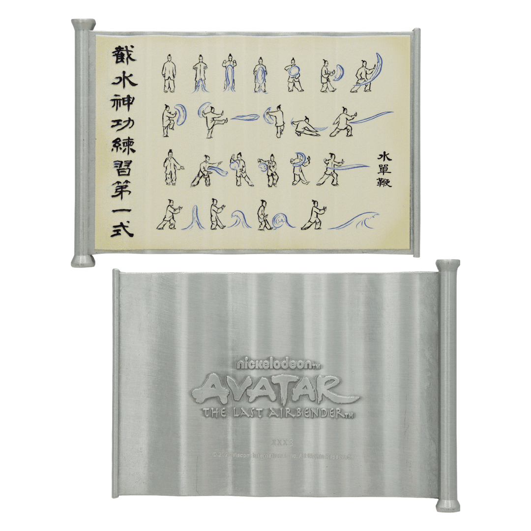 Avatar: The Last Airbender - Waterbending Scroll Metal Replica