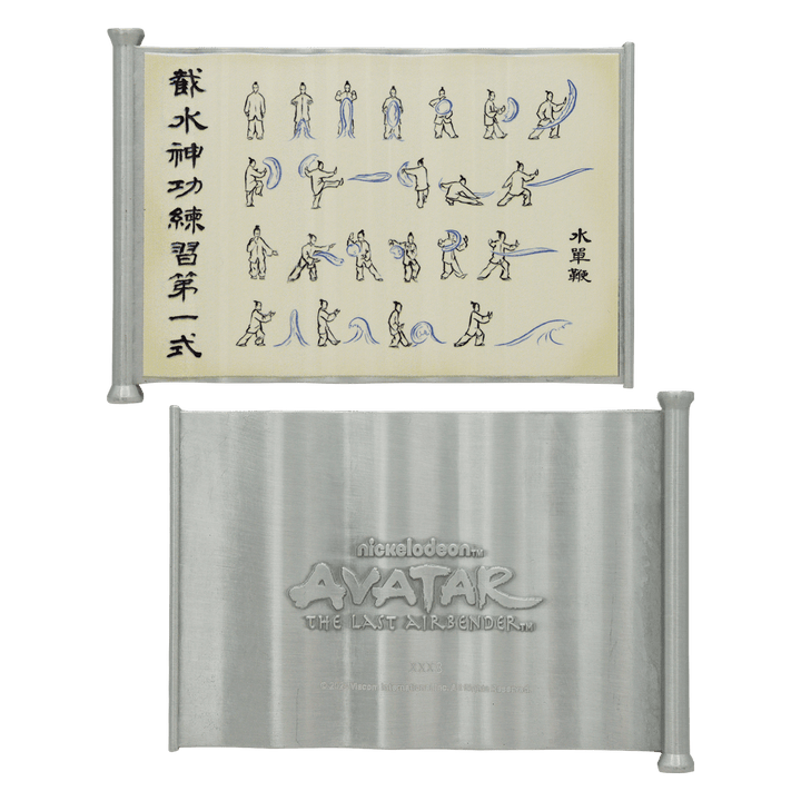 Avatar: The Last Airbender - Waterbending Scroll Metal Replica