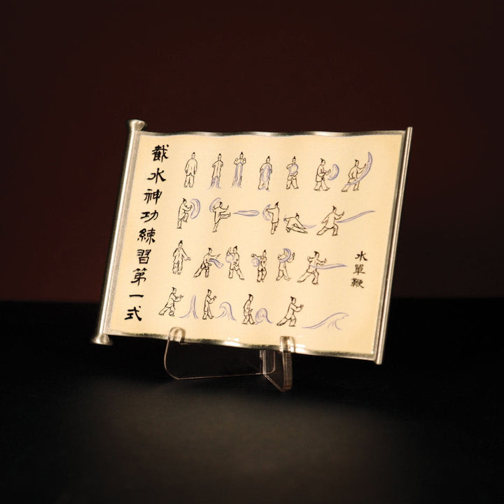 Avatar: The Last Airbender - Waterbending Scroll Metal Replica