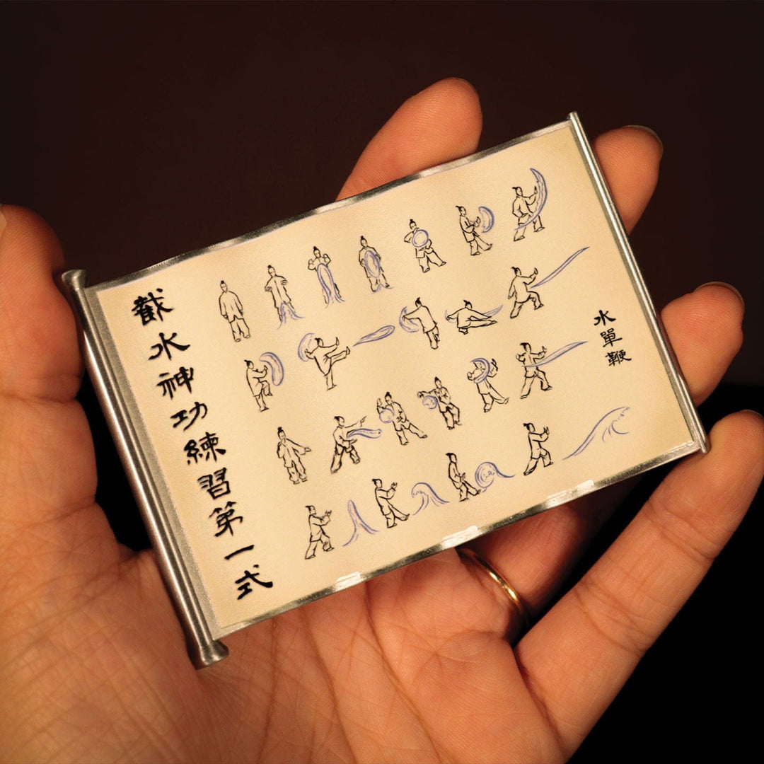 Avatar: The Last Airbender - Waterbending Scroll Metal Replica
