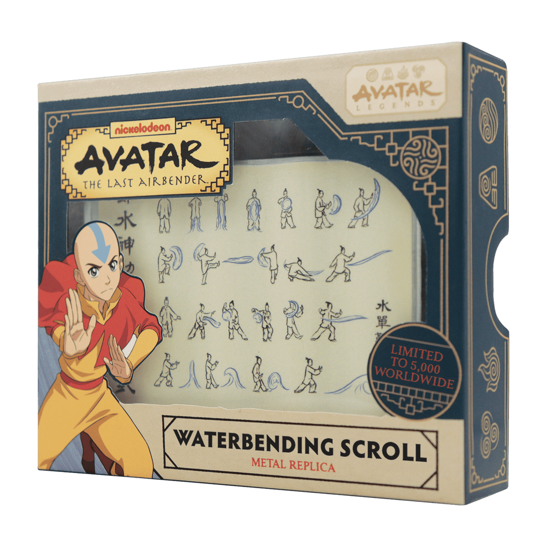 Avatar: The Last Airbender - Waterbending Scroll Metal Replica