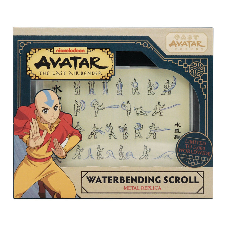 Avatar: The Last Airbender - Waterbending Scroll Metal Replica
