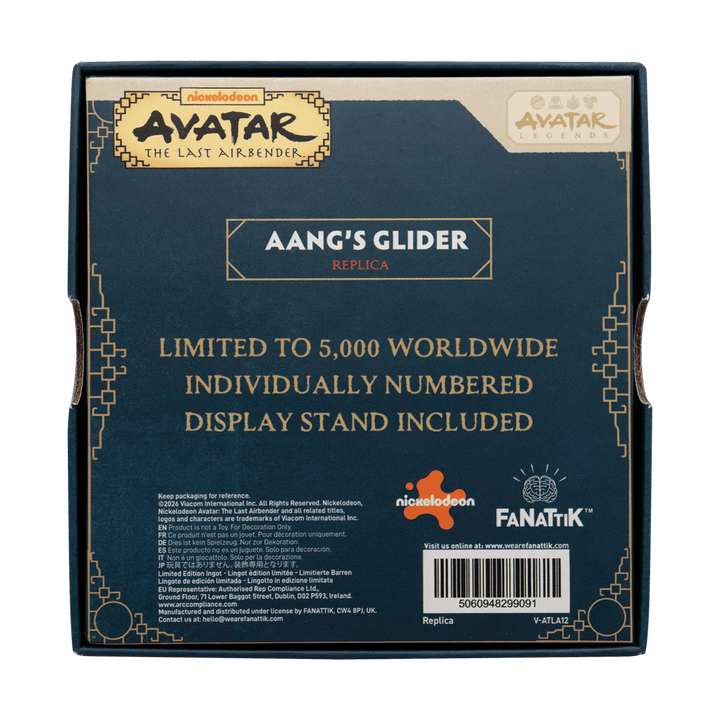 Avatar: The Last Airbender - Aang’s Glider Mini Metal Replica