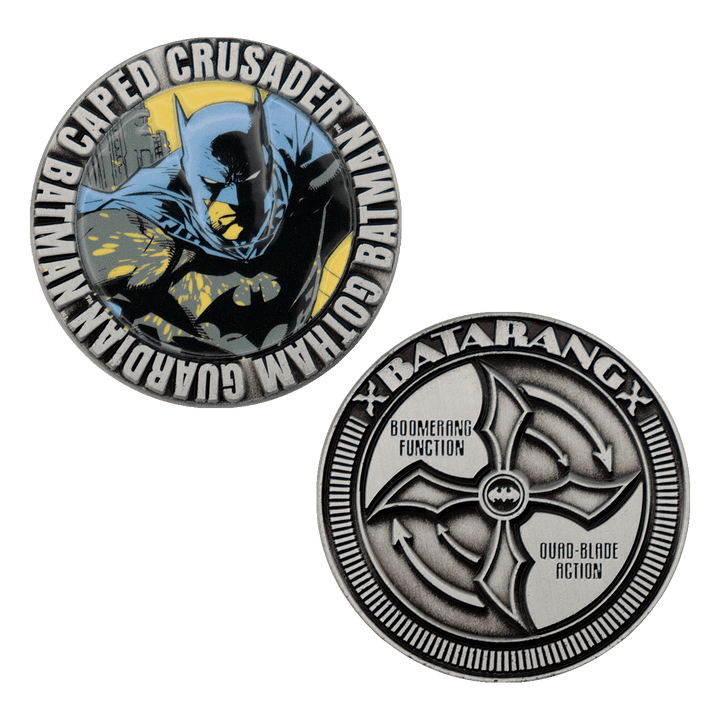 Batman Caped Crusader Limited Edition Coin