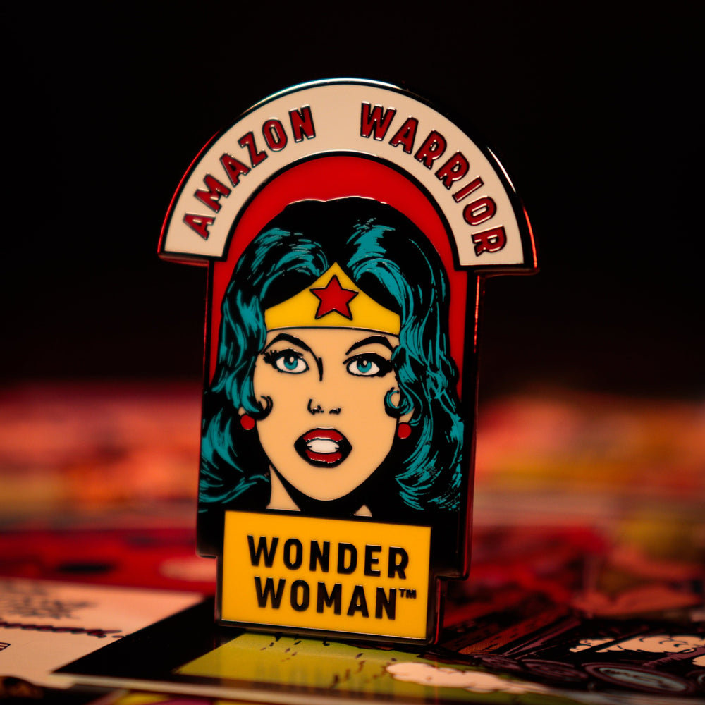 Wonder Woman Amazon Warrior Pin Badge