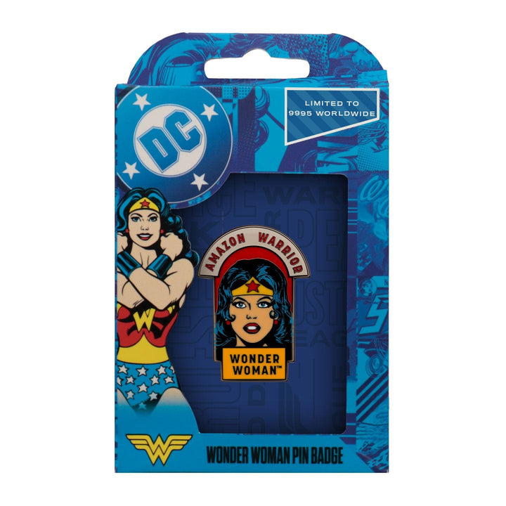 Wonder Woman Amazon Warrior Pin Badge