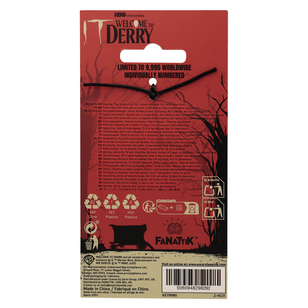 IT: Welcome to Derry The Losers Keyring