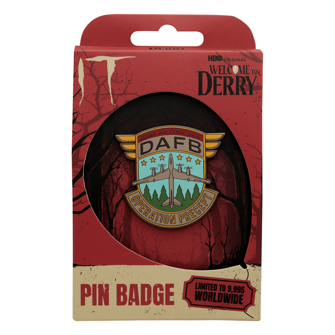 IT: Welcome to Derry DAFB Pin Badge