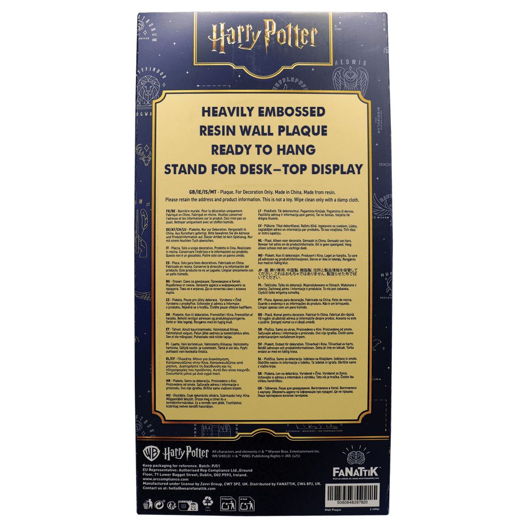 Harry Potter Mermaid Stained Glass Window Resin Plaque