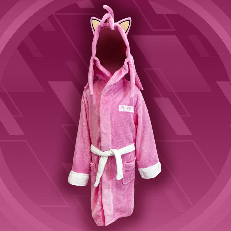 Official Sonic the Hedgehog Amy Rose Cosplay Hooded Adult Bathrobe / Dressing Gown