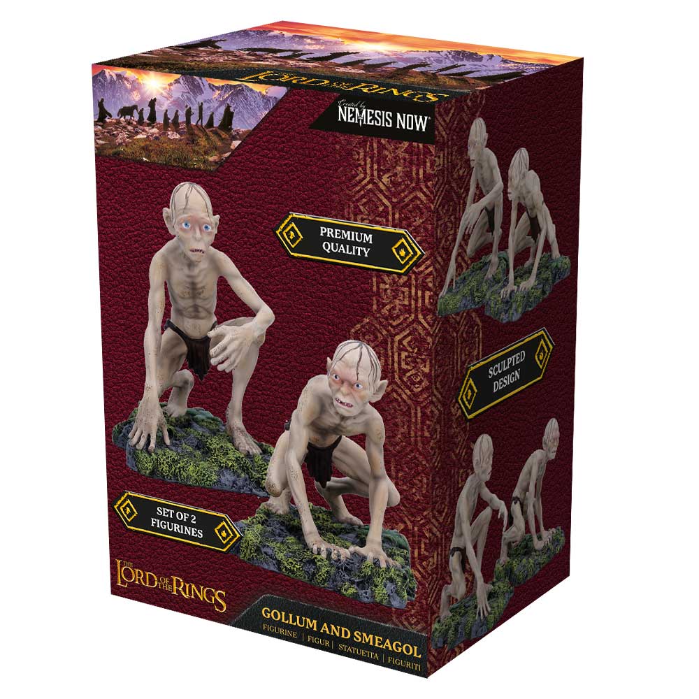 Lord of the Rings: Gollum and Smeagol Statue Set