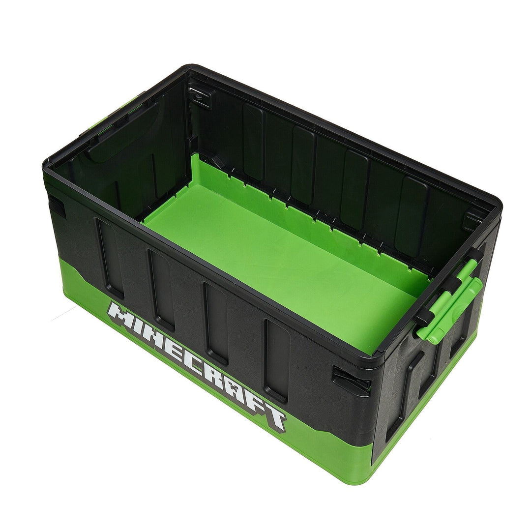 Minecraft Bedroom Storage Box with folding chair