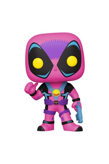 Marvel POP! Vinyl Figure Blacklight - Deadpool 9 cm