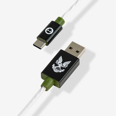 SHOP SOILED Official Halo LED USB C Cable (Xbox Series S & Series X, PS5 and Nintendo Switch)