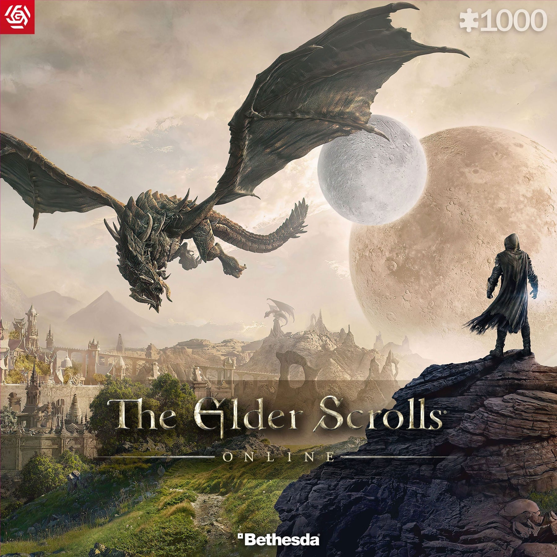 The Elder Scrolls Online Gaming Puzzle Elsweyr (1000 pieces) Just Geek