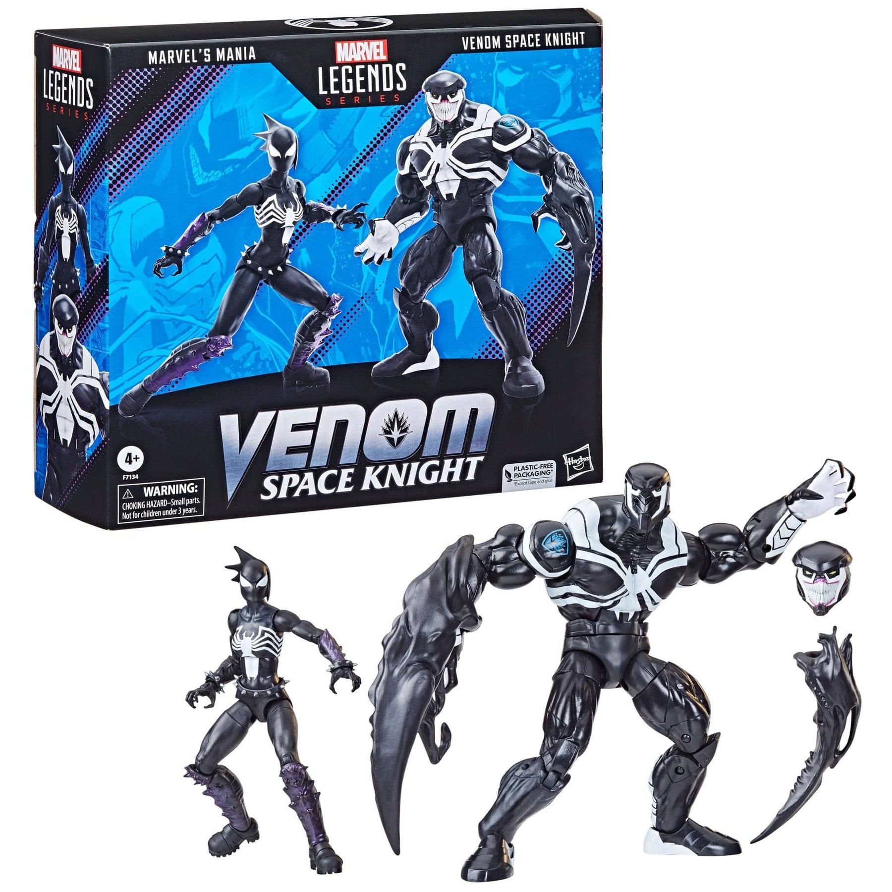 Venom Space Knight Marvel Legends Action Figure 2Pack Marvel's Mania