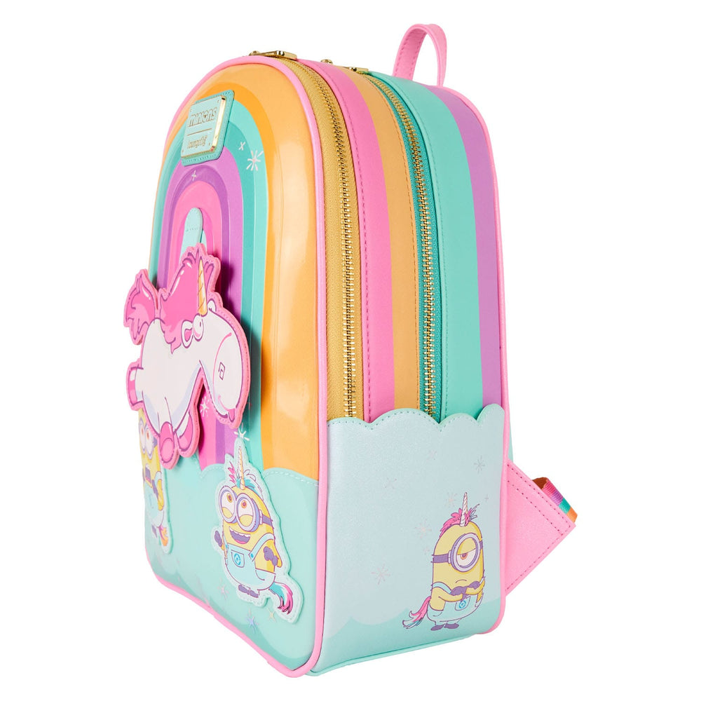 Loungefly: Minions Fluffy Unicorn Mini Back Pack