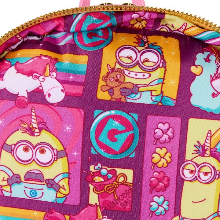 Loungefly: Minions Fluffy Unicorn Mini Back Pack