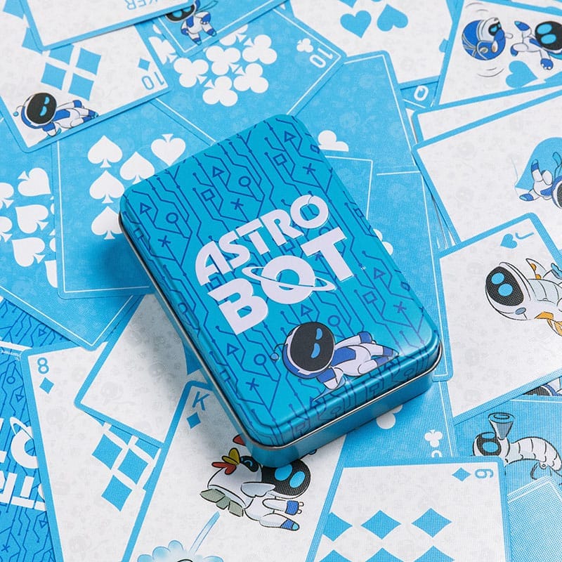 Astro Bot Playing Cards Metal