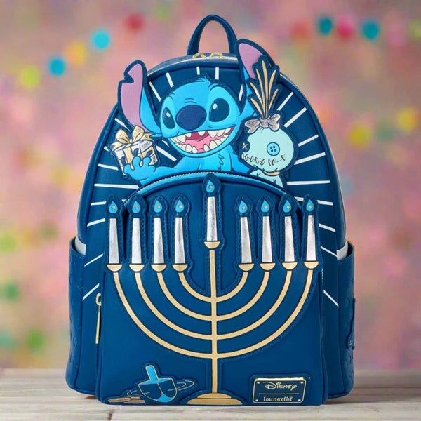 Loungefly Disney Lilo Stitch Light Up Menorah Stitch Mini