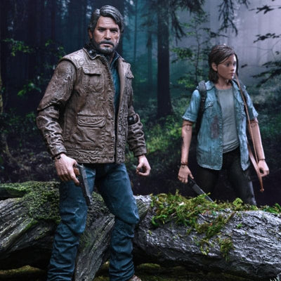 SHOP SOILED Last of Us Part II Joel and Ellie Ultimate 7 Inch Scale Figure 2-Pack
