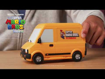 Official The Super Mario Bros. Movie Van Playset with Mario Mini Figure