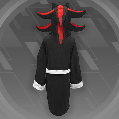 Official Sonic the Hedgehog Shadow Cosplay Hooded Adult Bathrobe / Dressing Gown
