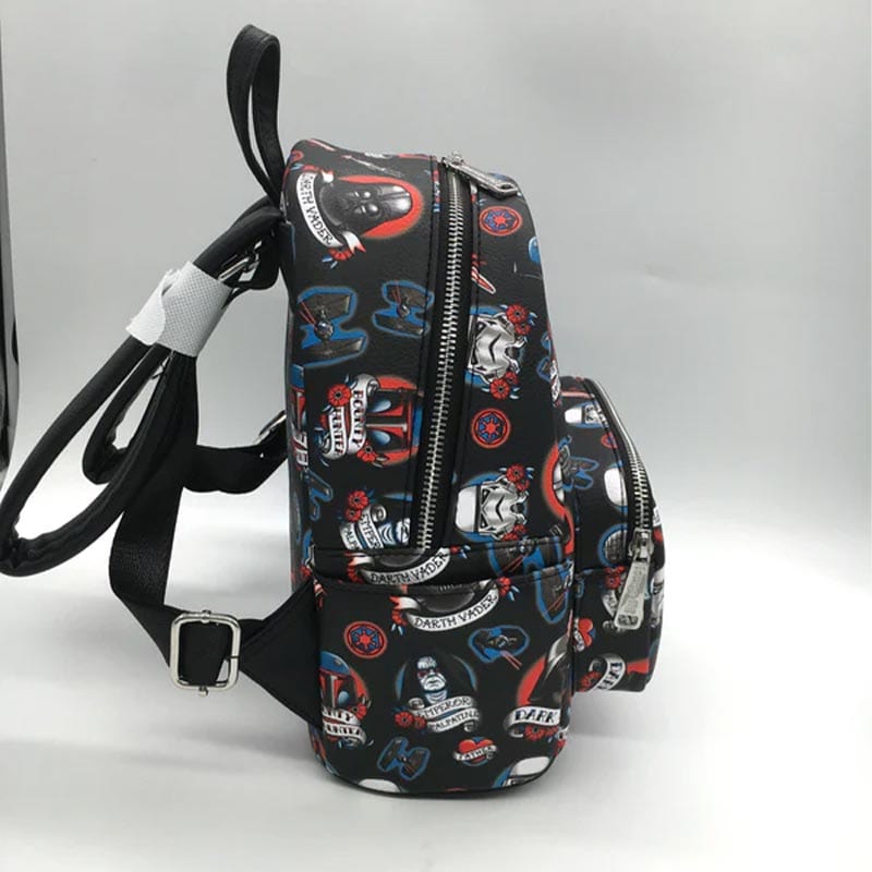 Loungefly Star Wars Dark Side Tattoo Mini Backpack