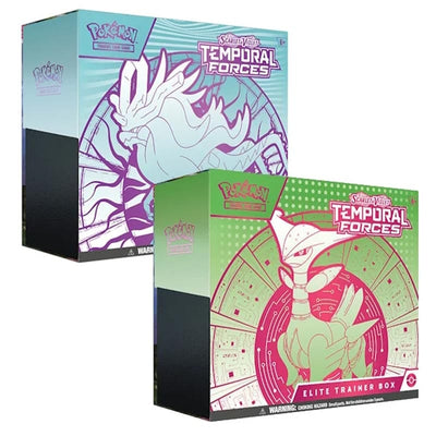 Official Pokémon Scarlet and Violet 5 Temporal Forces - Elite Trainer Box