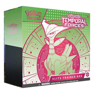 Official Pokémon Scarlet and Violet 5 Temporal Forces - Elite Trainer Box