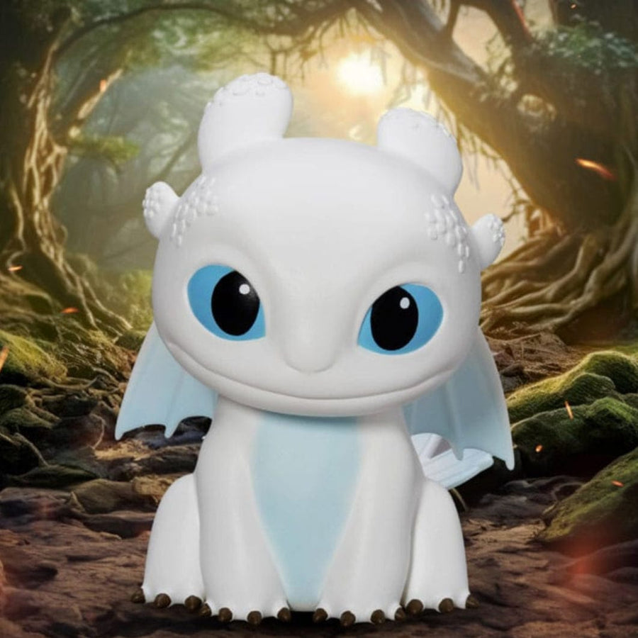 Light Fury Money Bank - How To Train Your Dragon