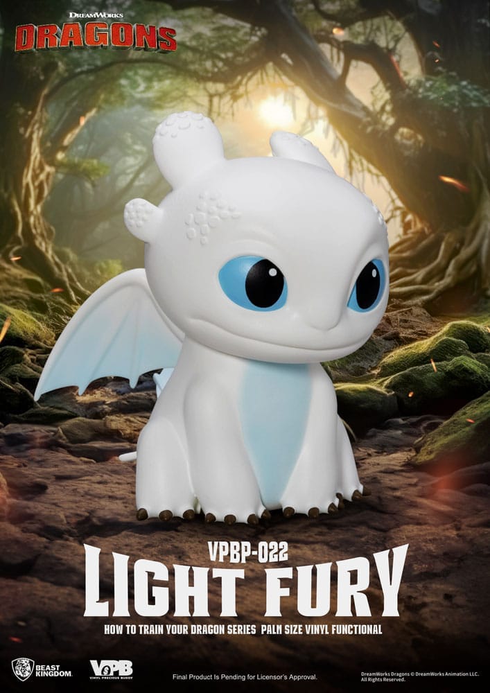 Light Fury Money Bank - How To Train Your Dragon