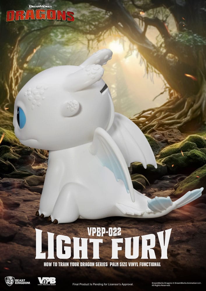 Light Fury Money Bank - How To Train Your Dragon