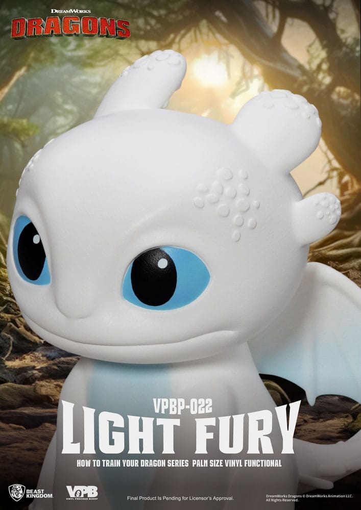 Light Fury Money Bank - How To Train Your Dragon
