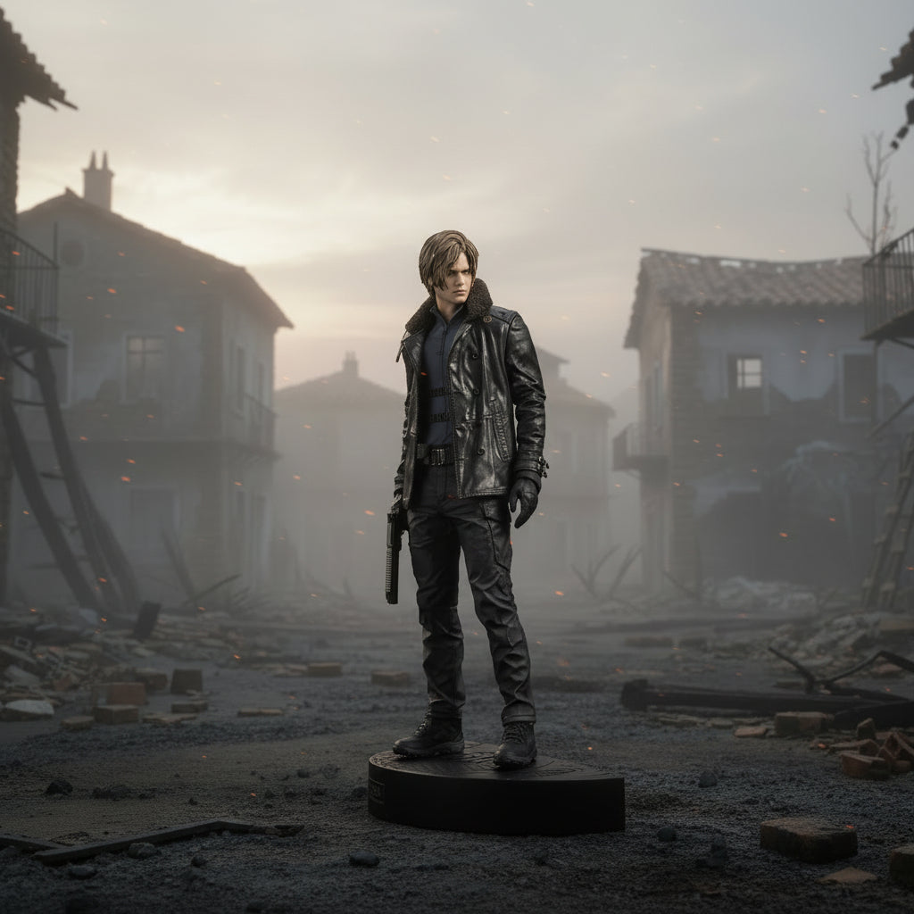 Resident Evil : Requiem Creator´s -  Leon S. Kennedy Statue