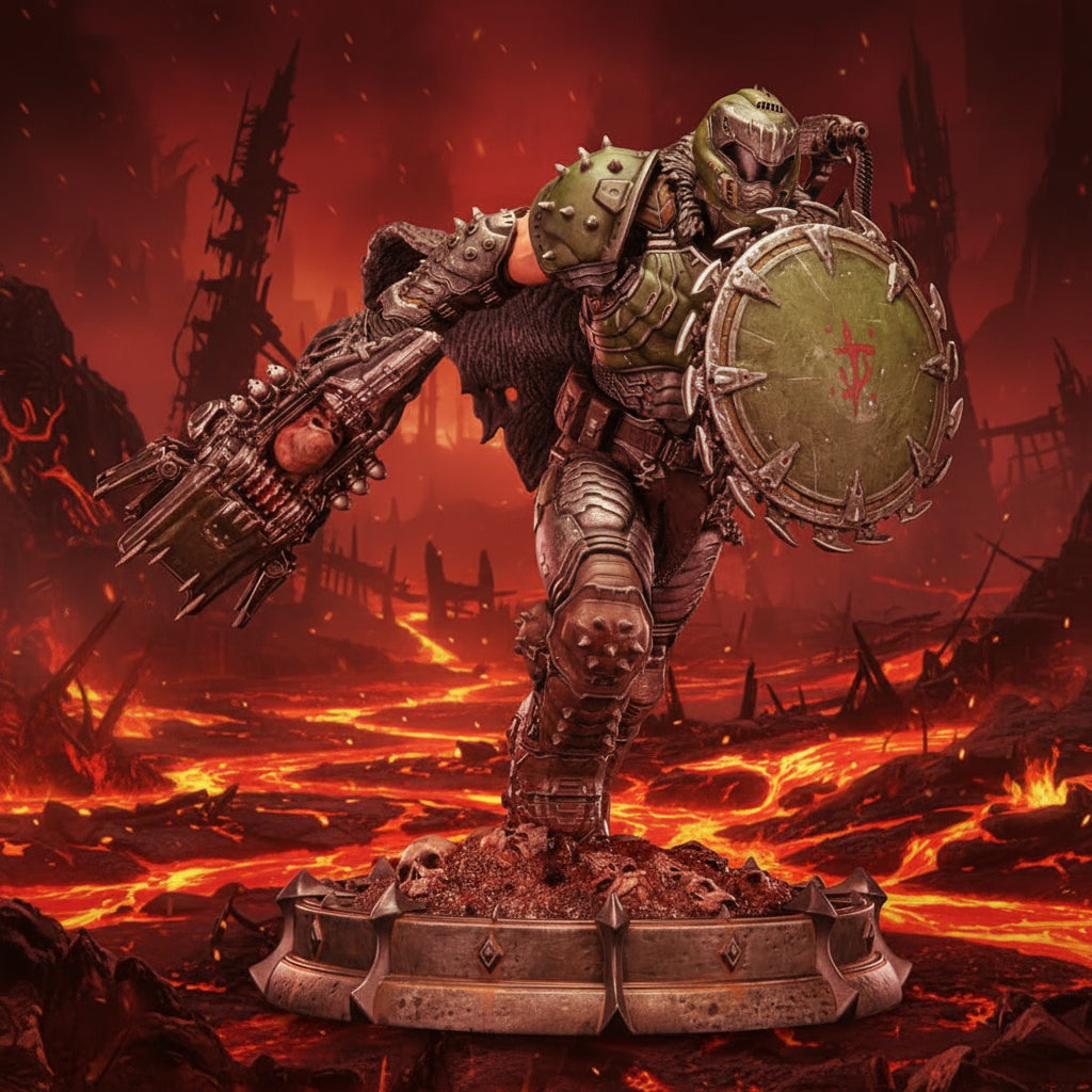 Doom: The Dark Ages - Doomslayer Statue