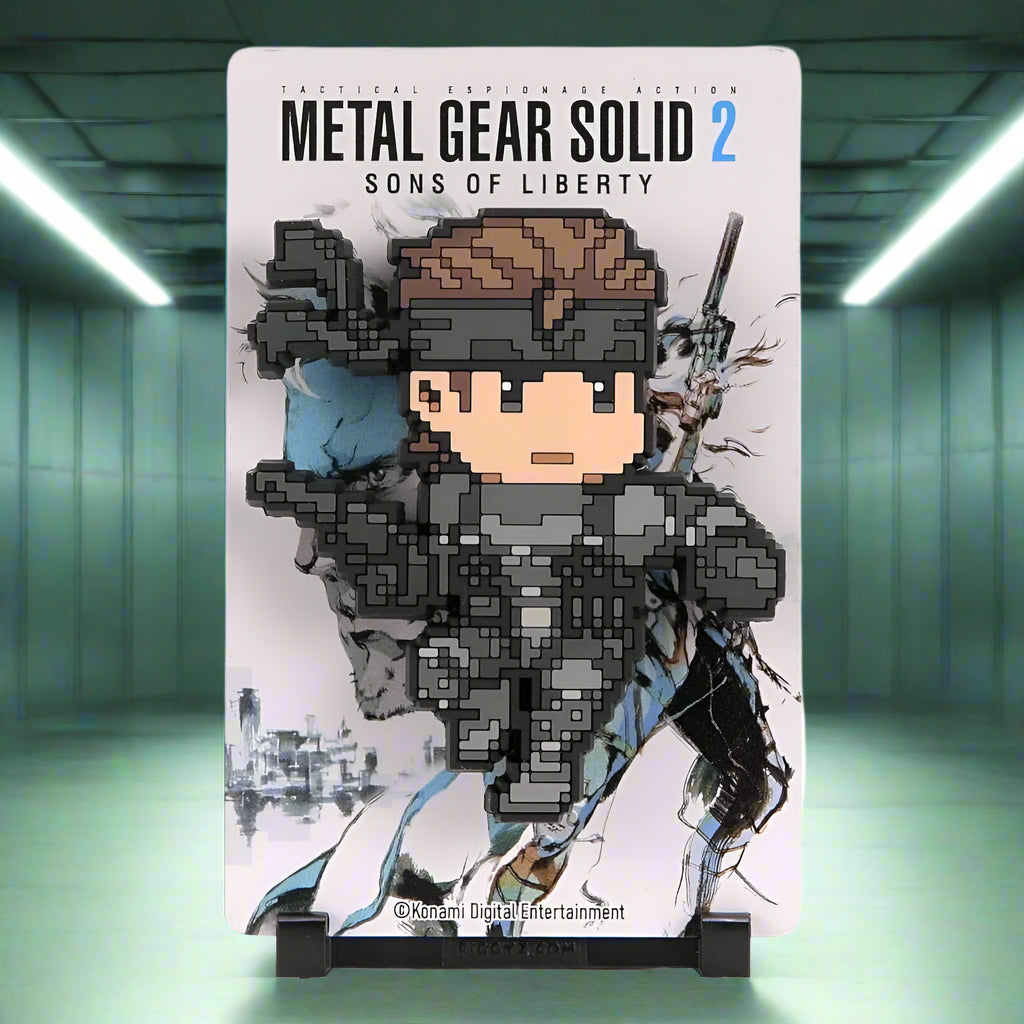 FiGGYZ : Metal Gear Solid 2 - Solid Snake (Hero Pose) Magnet