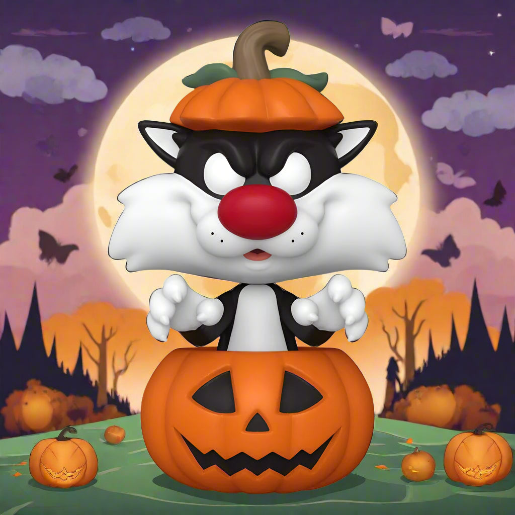 Looney Tunes POP! Sylvester w/Pumpkin Vinyl Figure