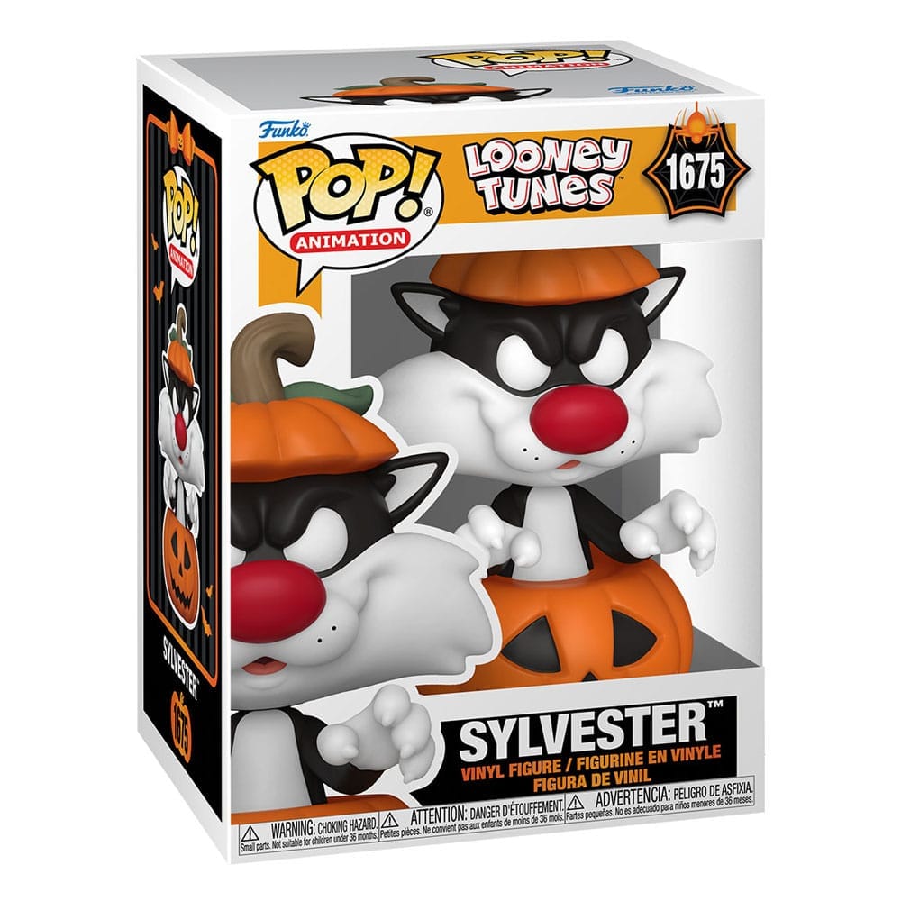 Looney Tunes POP! Sylvester w/Pumpkin Vinyl Figure