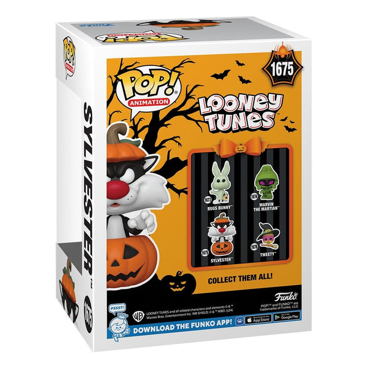 Looney Tunes POP! Sylvester w/Pumpkin Vinyl Figure