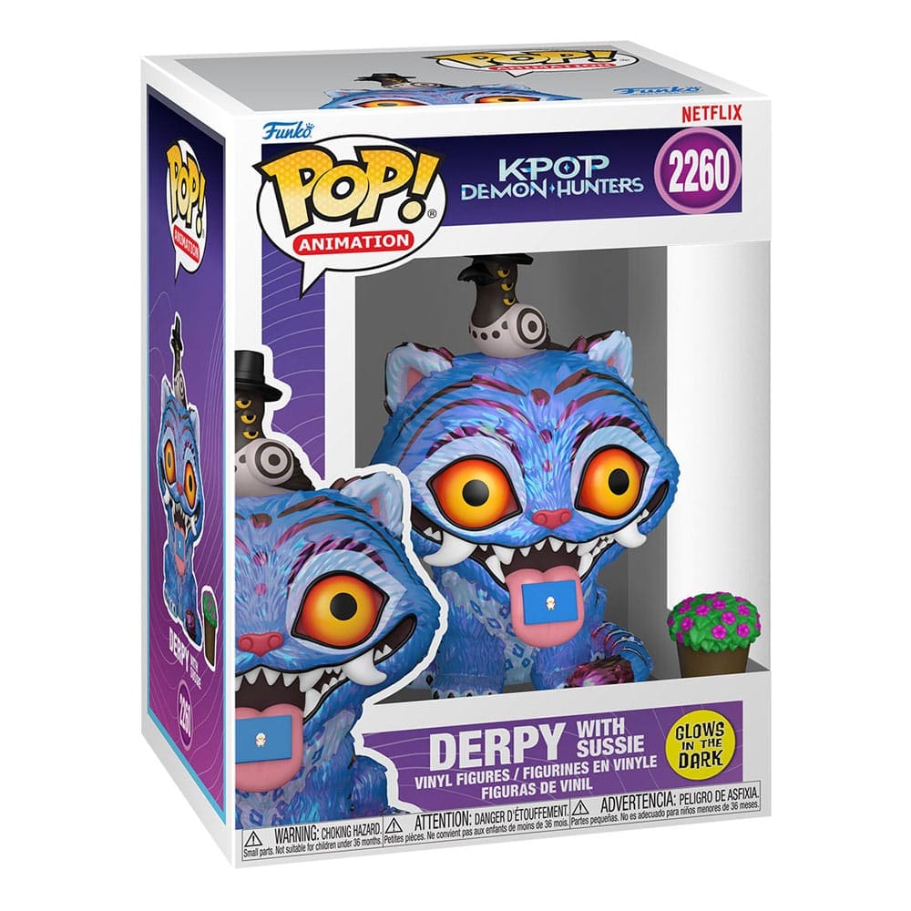 POP! : KPop Demon Hunters - Derpy with Sussie (Glow in the Dark) Figure