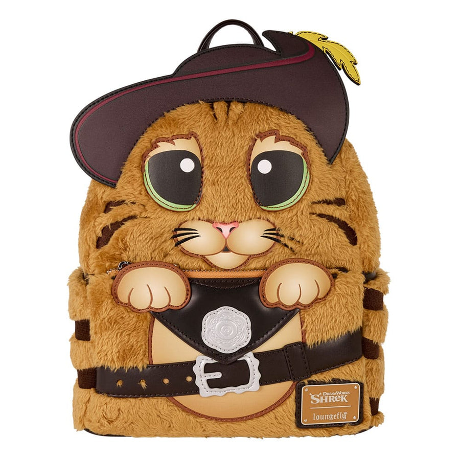 Loungefly: Shrek Puss in Boots Cosplay - Mini Backpack