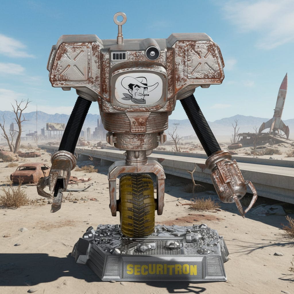 Fallout Security Robot Fallout : Securitron Figure