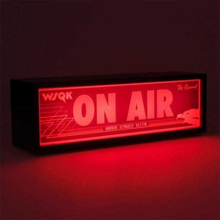 Stranger Things: WSQK ON AIR Lamp