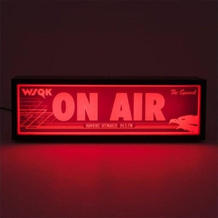 Stranger Things: WSQK ON AIR Lamp