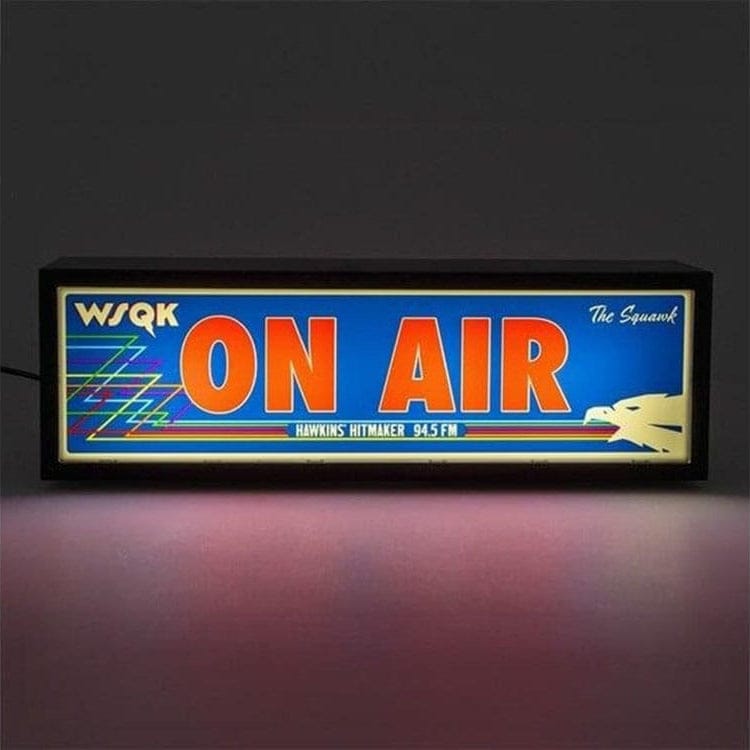 Stranger Things: WSQK ON AIR Lamp