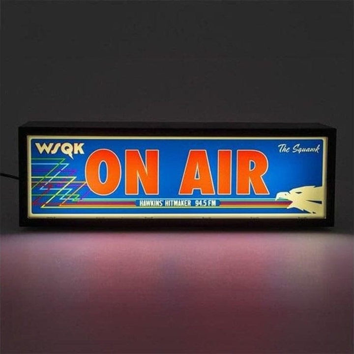 Stranger Things: WSQK ON AIR Lamp