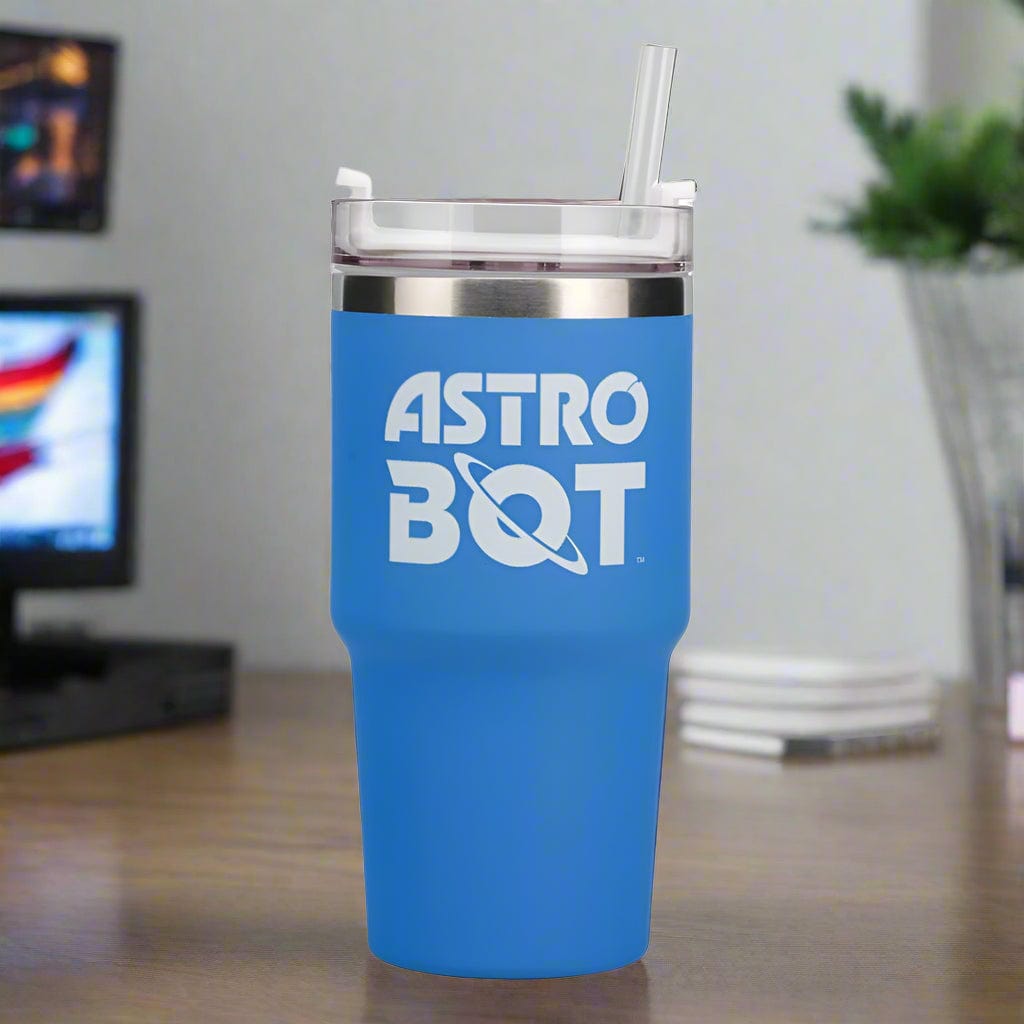 Astro Bot Playstation Controller Drinking Cup With Straw 600ml