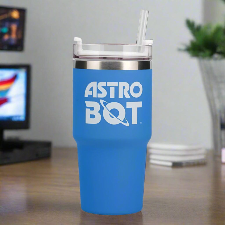 Astro Bot Playstation Controller Drinking Cup With Straw 600ml